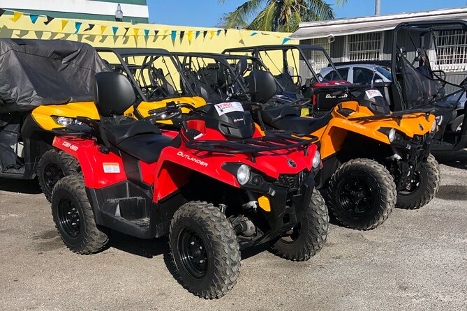 3-Hour ATV Tour of New Providence (Inclusive of water & local deserts) - Arawak Cay supplies the food break