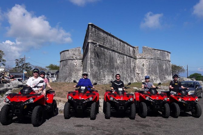 ATV Island Tour with Beach Break (Everyone Drive their Own ATV) - Fort Montagu and Nassau Harbour Views