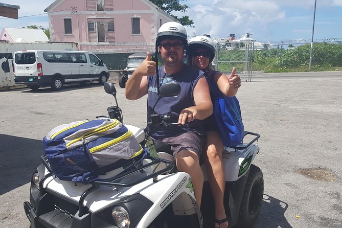 ATV Rentals in Nassau Bahamas - Riding comfort, safety, and the heat factor