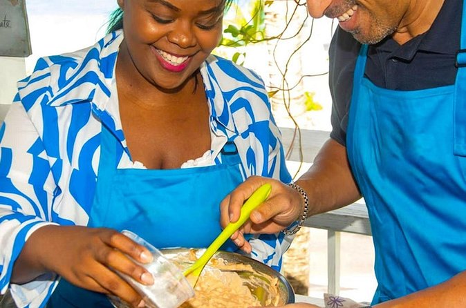 Authentic Bahamian Cooking Class - Eating the meal you helped prepare