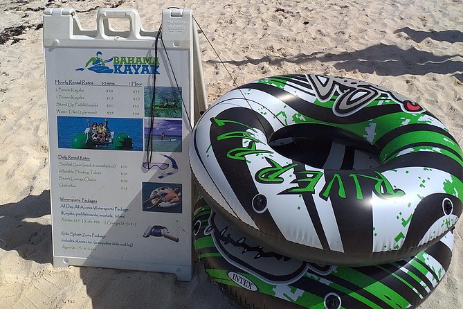 Bahama Kayak Full Day Water Sports Package at Junkanoo Beach - Kayaks, paddleboards, and water trikes
