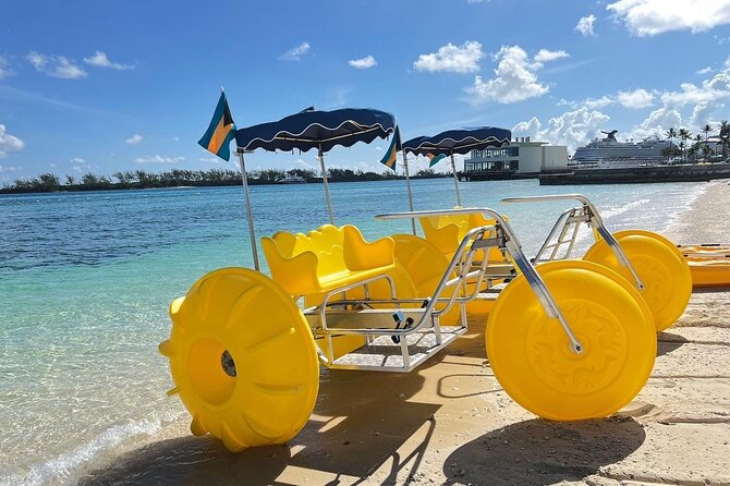 Bahamas Unlimited Full Day Water Sports Package At Junkanoo Beach - Choosing between kayaks, boards, and pedal boats