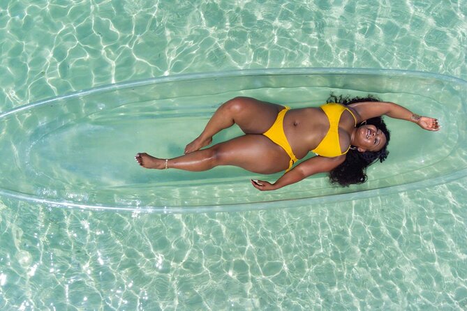 Beach Day and Clear Kayak Photoshoot in Bahamas - Port Lucaya Marketplace and local shopping
