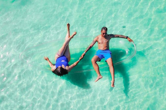Beach Day and Clear Kayak Photoshoot in Bahamas - Who will enjoy this most