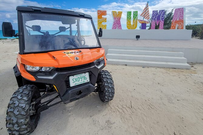 Exuma,Bahamas: 6 Seater Buggy/Jeep Rental with Bluetooth speakers - Key points for planning your buggy day
