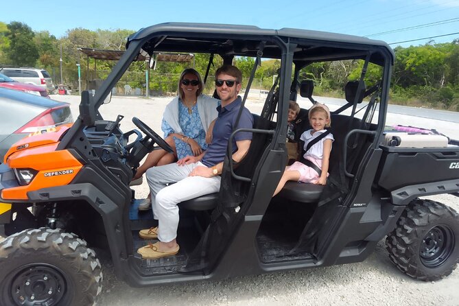 Exuma,Bahamas: 6 Seater Buggy/Jeep Rental with Bluetooth speakers - Tropic of Cancer Beach as a first target