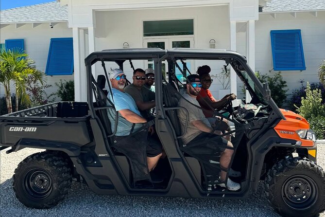 Exuma,Bahamas: 6 Seater Buggy/Jeep Rental with Bluetooth speakers - Coco Plum Beach and the pleasure of a slower stop