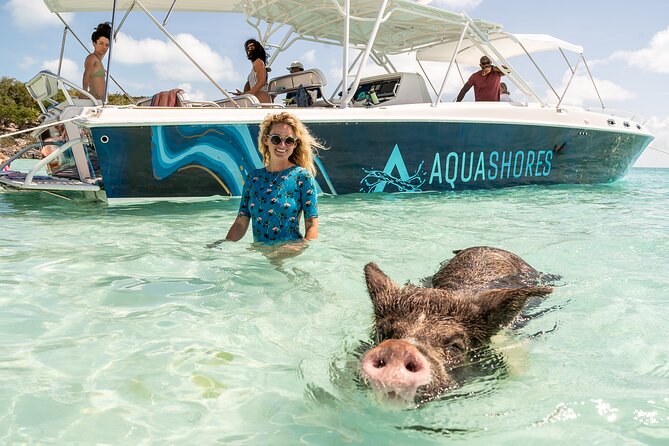 Exuma Powerboat Tour from Nassau with Swimming Pigs - Allen’s Cay and the rock iguanas