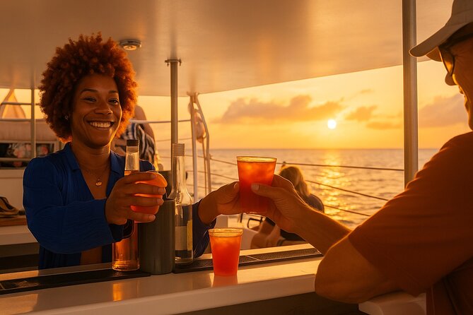 Grand Bahama Catamaran Sunset Cruise with Drinks and Snacks - What the two-hour route actually offers