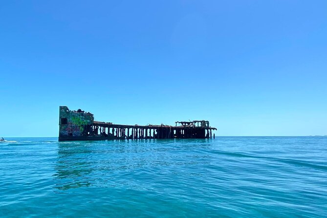 Honeymoon Harbour and The Sapona Day Trip - From Resorts World Bimini to open water
