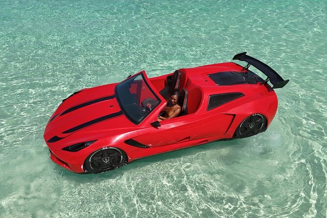 JetCar Bahamas Water Car Experience - The views, the water, and the photo factor