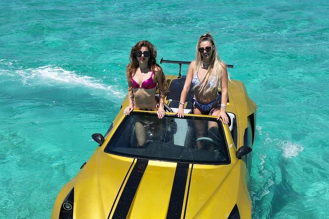 JetCar Bahamas Water Car Experience - The safety briefing before the throttle