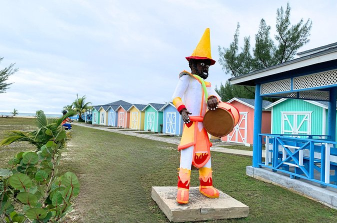 Junkanoo Village Beach Club with Lunch - Shade, Seating, and Extra Costs
