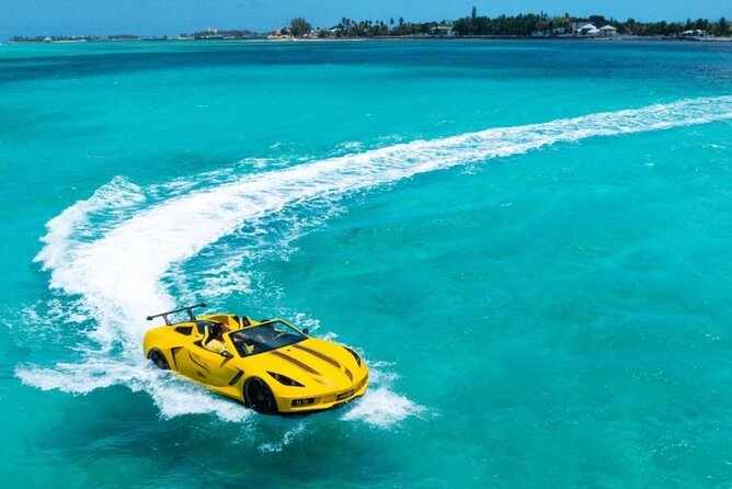 Luxury JetCar Experience-Grand Bahama - A luxury sports car with a jet engine underneath