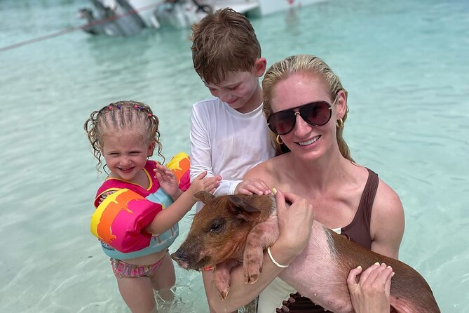 Nassau: 3 islands Pigs,Turtles,Snorkel & Beach Club with lunch - Green Turtle Cay and the search for turtles