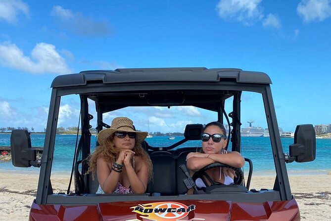 Nassau Adventure: Jeep Rental with Bluetooth Speaker - The vehicle, Bluetooth stereo, and optional GPS