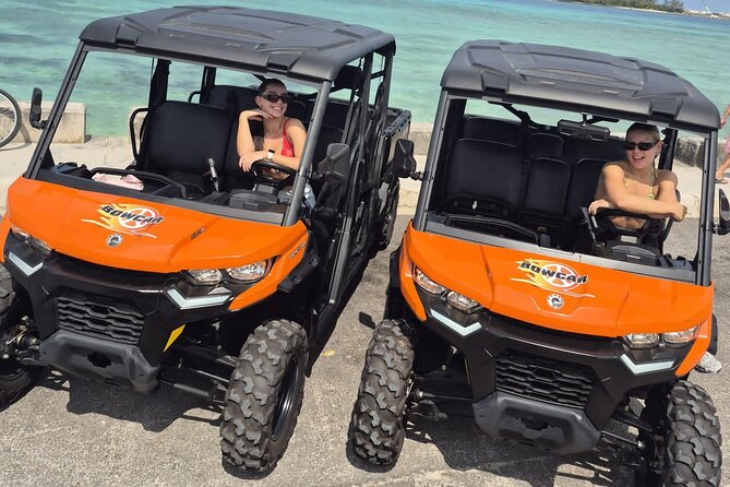 Nassau Adventure: Jeep Rental with Bluetooth Speaker - Getting comfortable with left-side driving