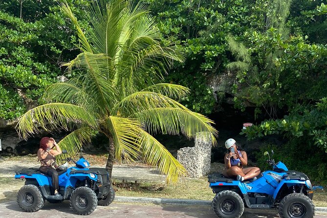 Nassau Atv Island Half-Day City Tour with Free Pick-Up - Fort Montagu and the beach pause