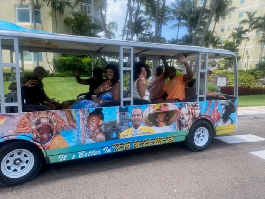 Nassau: Bahamas Culture Tour with Electric Trolley and Water - Key points at a glance
