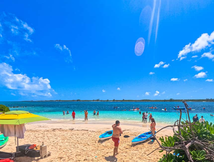 Nassau: Beach Day at SunCay incl. Lunch - Boat Tour - Optional extras: pigs, iguanas, and snorkeling