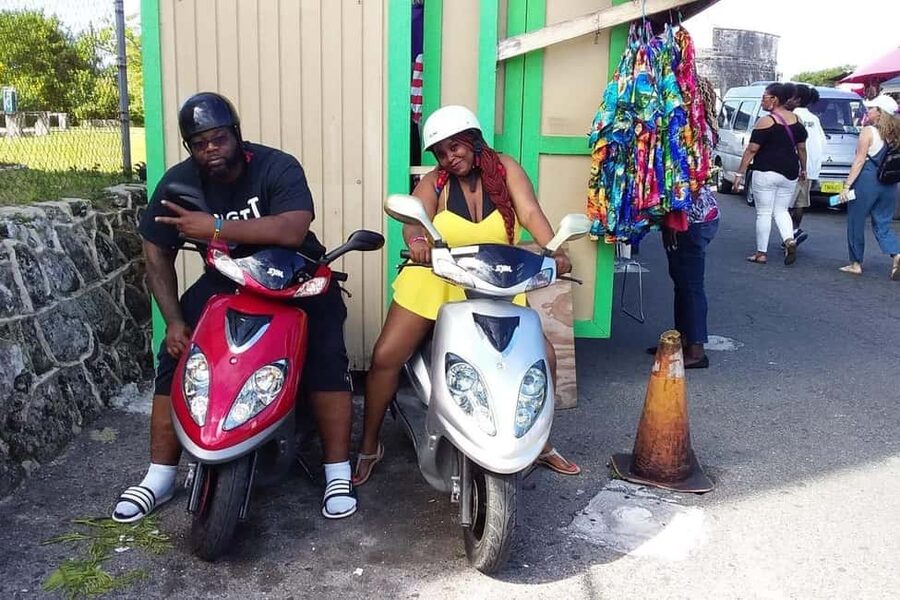 Nassau: Guided Scooter/ATV Rental or Tour w/Beach Day Bundle - Queen’s Staircase and Nassau’s fort views
