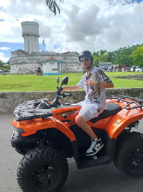 Nassau: Guided Scooter/ATV Rental or Tour w/Beach Day Bundle - Starting at Prince George Wharf