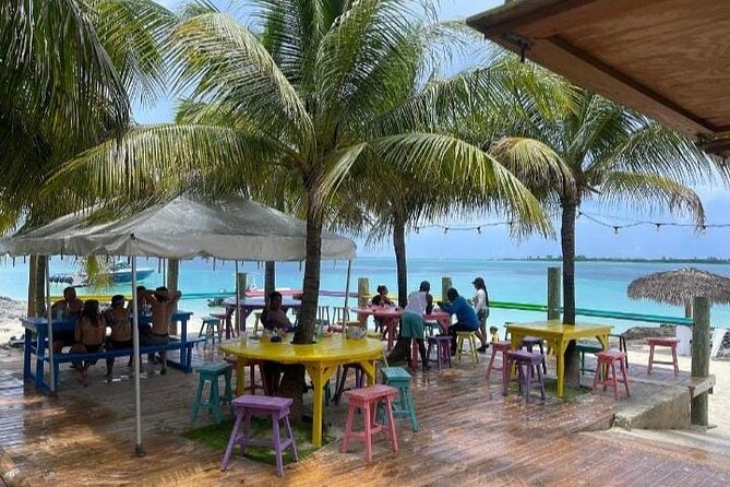 Nassau Optional Cay Hopping Tour on Rose and Pearl Island plus - Harbourside Atlantis, sharks, and waterfront homes