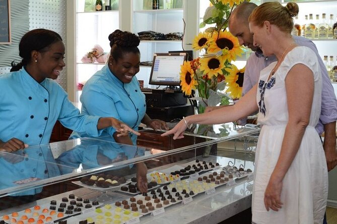 Nassau Private Highlights Sightseeing Tour - Graycliff Chocolate turns sightseeing into a snack break