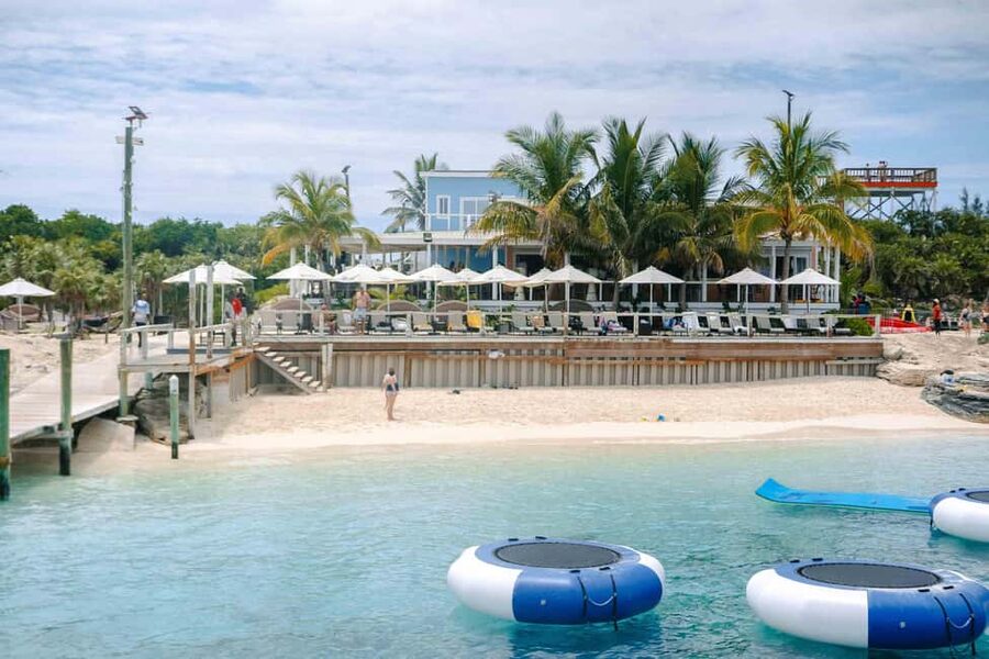 Nassau: Rose Island's Sand Dollar Beach Resort - The boat ride from Nassau sets the pace