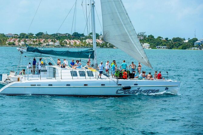 Nassau Sail & Snorkel Adventure with 1 Hour Open Bar - Snorkeling the Athol Island Reef