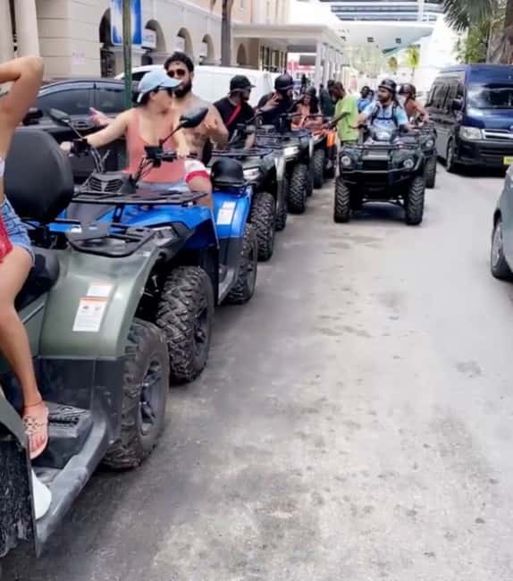 Nassau: Self Drive Speed Boat & Guided ATV Tour + Free Lunch - Getting behind the controls