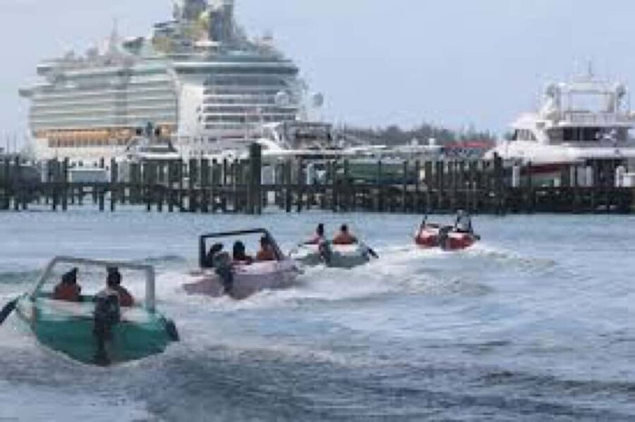 Nassau: Self Drive Speed Boat & Guided ATV Tour + Free Lunch - Riding through Nassau’s streets