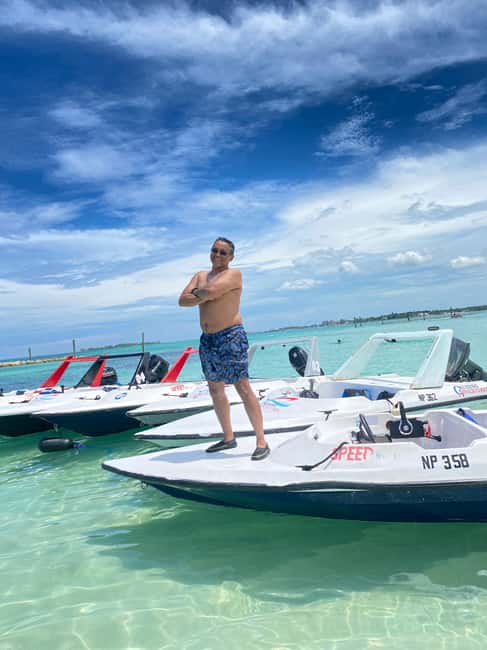 Nassau: Self-Drive Speedboat Ride and Pig Swimming Encounter - Snorkeling, swimming, and the banana boat option