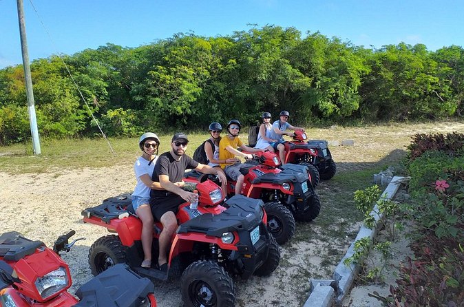 Nassau Self-Guided ATV Rental - The ride itself: open air and easy stops