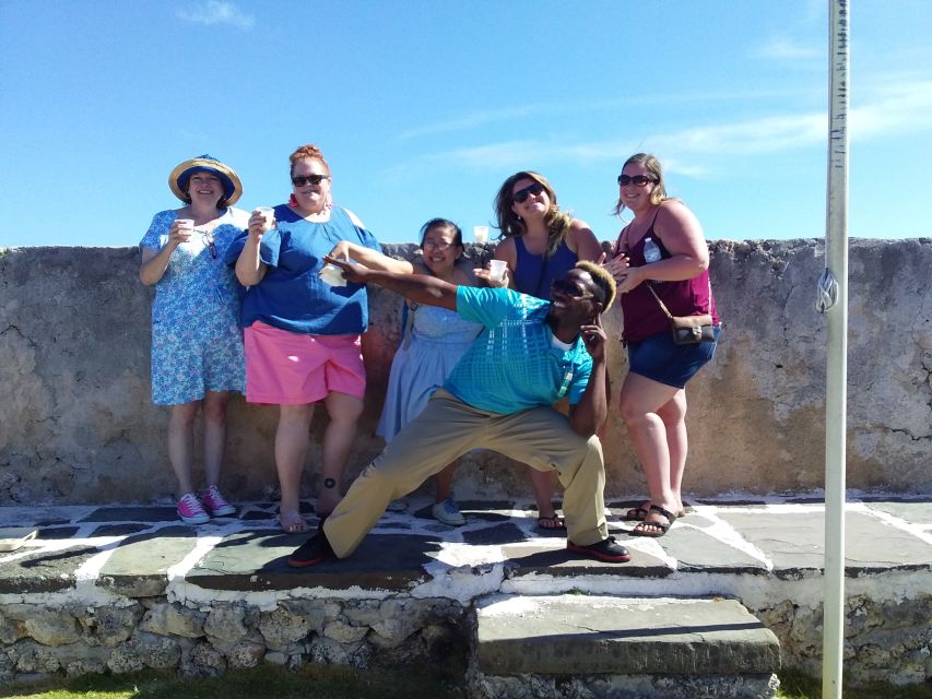 Nassau: Sip, Sample & See, Food & History Bus Tour - Rum cake, rum, bush tea, and the commercial stops