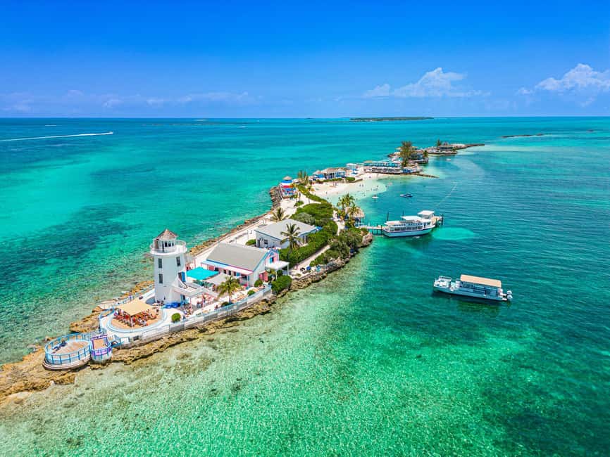 Nassau: Sun Cay Day Trip, Snorkel, Iguana Encounter, & Lunch - What the private island day pass includes