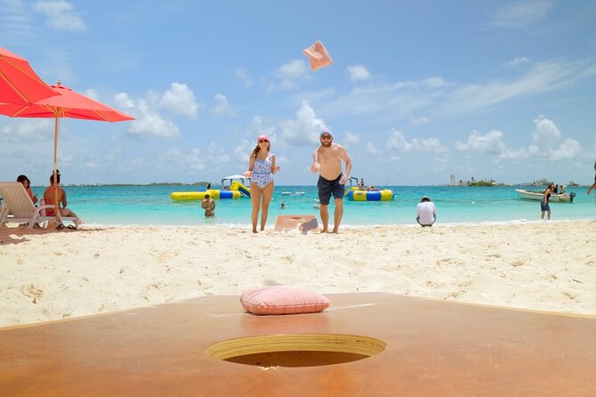 Nassau Swimming Pigs: Snorkeling, Lunch & Private Beach Club - Water toys, beach games, and snorkeling