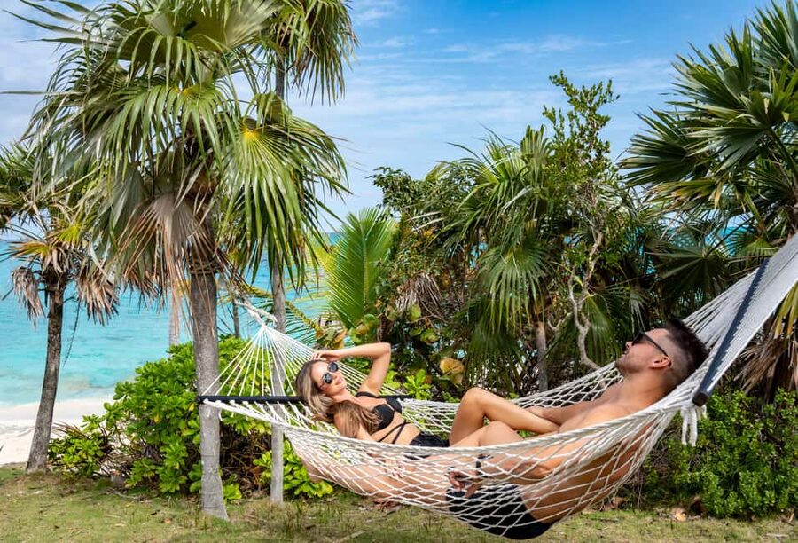 Paradise Island: Rose Island Tour with Swimming Pigs & Lunch - Lunch at the Harbor Pavilion