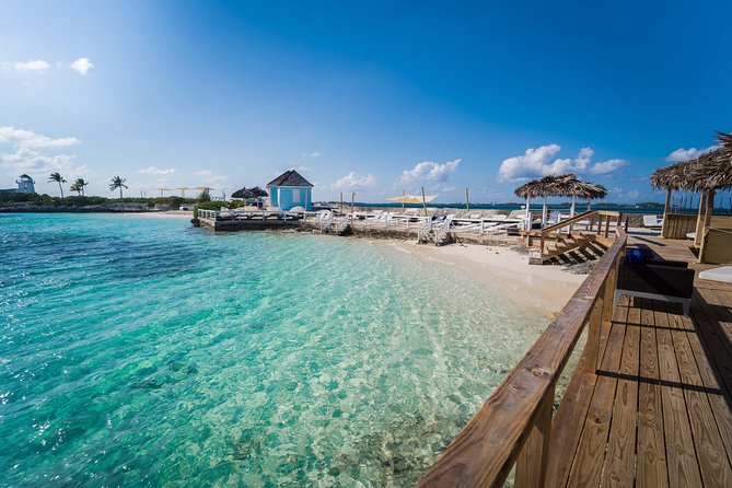 Pearl Island Ocean View Cabana from Nassau - Lunch and the unlimited drinks plan