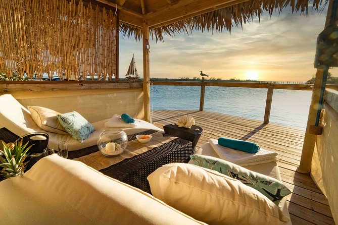 Pearl Island Ocean View Cabana from Nassau - Arriving at a private ocean-view cabana