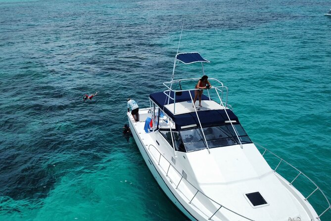 Private 38' Defender Sportfishing/Swim with Pigs in Nassau - Fishing near Nassau with gear and bait included