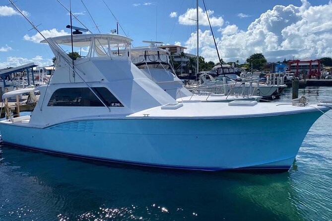 Private 45 Hatteras Sportfishing in Nassau - Setting Out From Margaritaville Marina