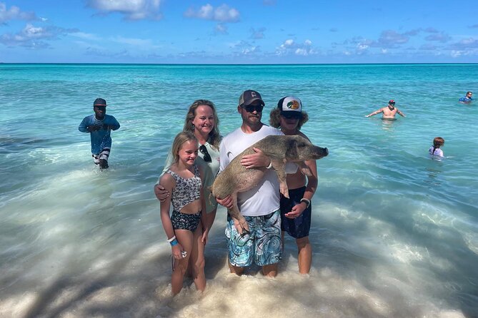 Private Swim With Pigs and Snorkeling in Paradise Tour - Swimming with the pigs at Paradise Island