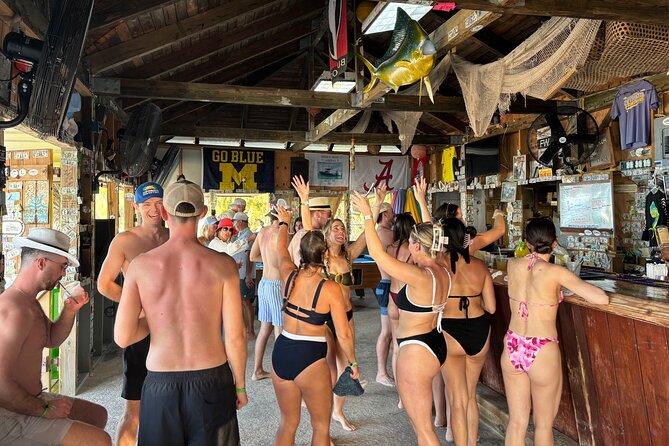 Rose Island Boat Party, Beach Getaway & Floating Bar - Timing, group size, and the small details that matter