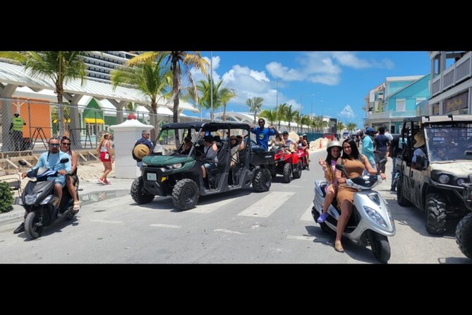 Side By Side Beach Buggy Rentals in Nassau Bahamas - Arawak Cay for local food