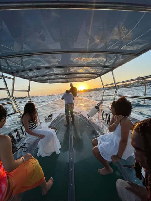 The Clear Boat Experience Bahamas drinks and snacks included - What the Clear Boat Experience actually offers
